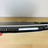 Round mirror chrome strapping 60 cm 70s