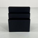 Black magazine rack by Giotto Stoppino for Kartell, 1970