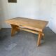 1950s beech mountain furniture table