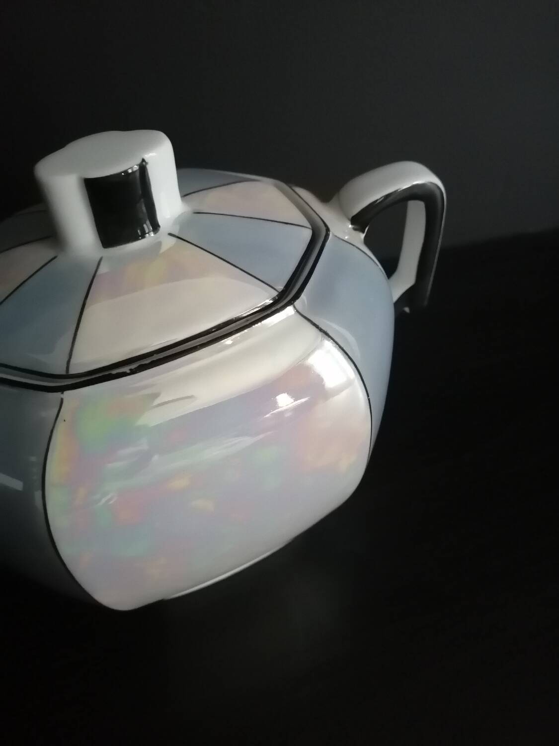 Art Deco sugar bowl