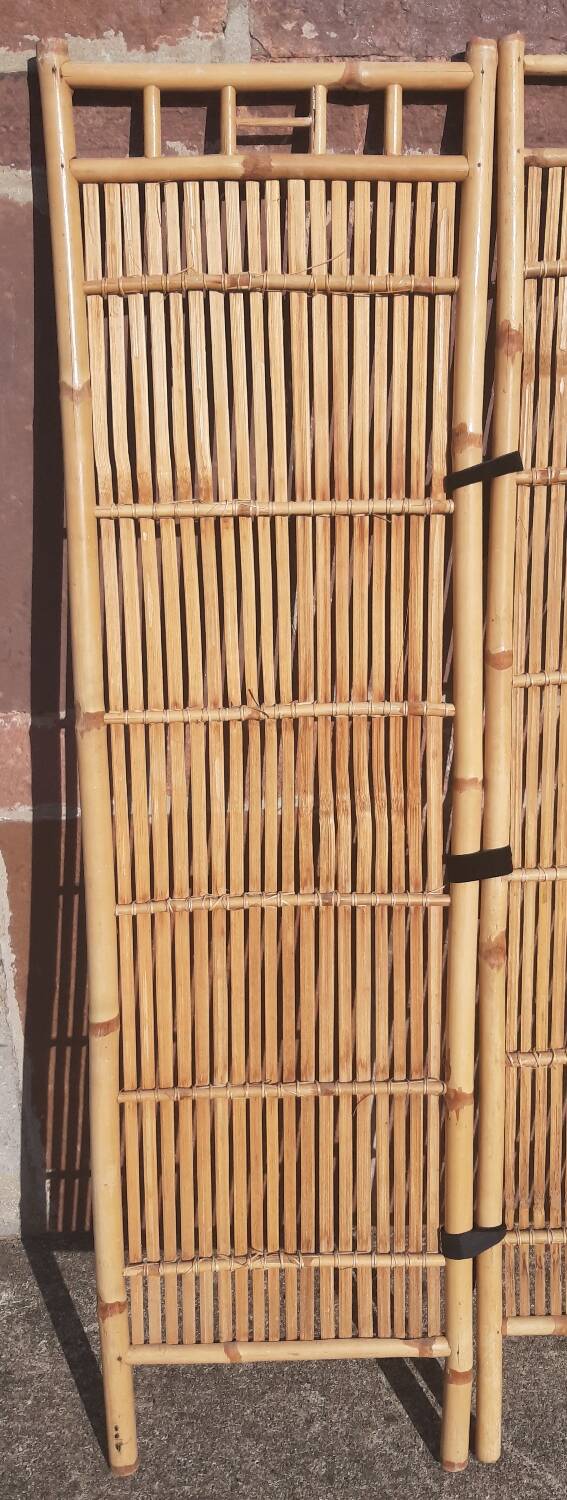 Bamboo screen