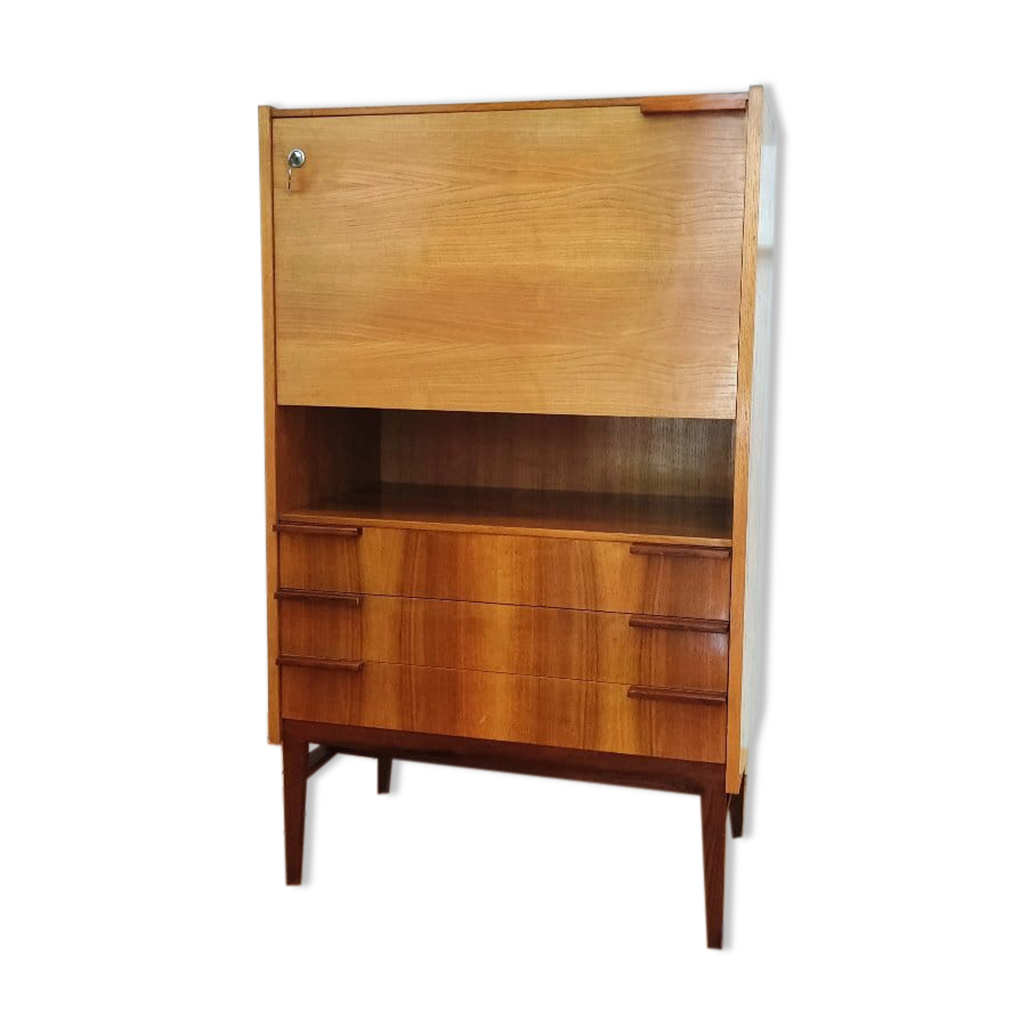 Secretary Desk by F. Mezulanik for UP Závody, Czechoslovakia, 1960s
