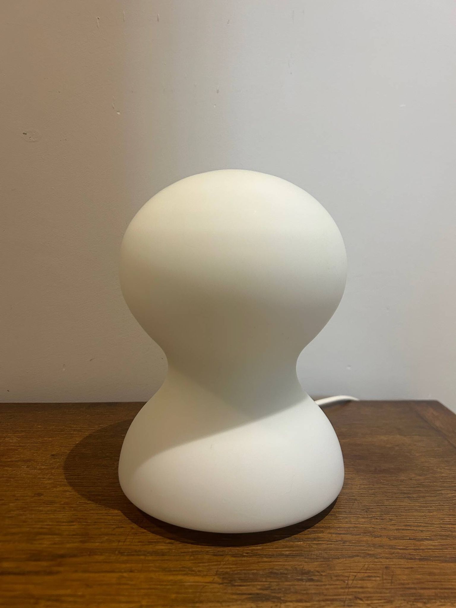 lampe en opaline Habitat 1980/90