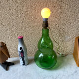 Blown glass rabbit's foot from Biot, France, vintage design from the 1960s.