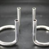 Gemini candlestick by Peter Karpf for Lundtofte from 1965