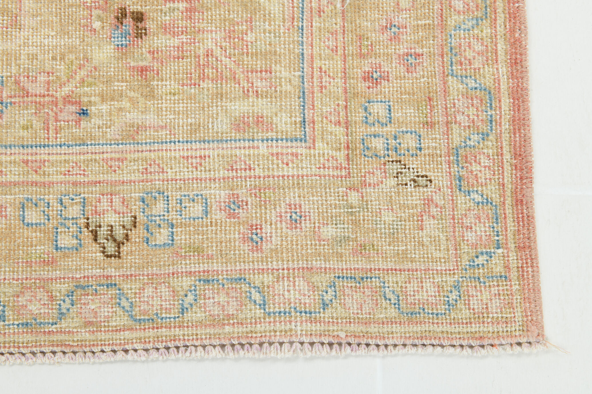 9x12 blue and pink persian rug 380x285cm