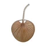 Braided palm leaf fan shape