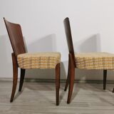 Art Deco Dining Chairs by Jindrich Halabala