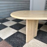 Vintage travertine coffee table