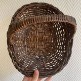 Small dark brown basket