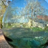 10L green blue demijohn