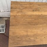 Farmhouse table 1 oak drawer