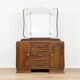 Wooden dressing table, Art Deco from the 1940s.