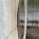 Wool felt mirror