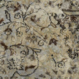 7x9 old antique anatolian turkish rug 289x206cm