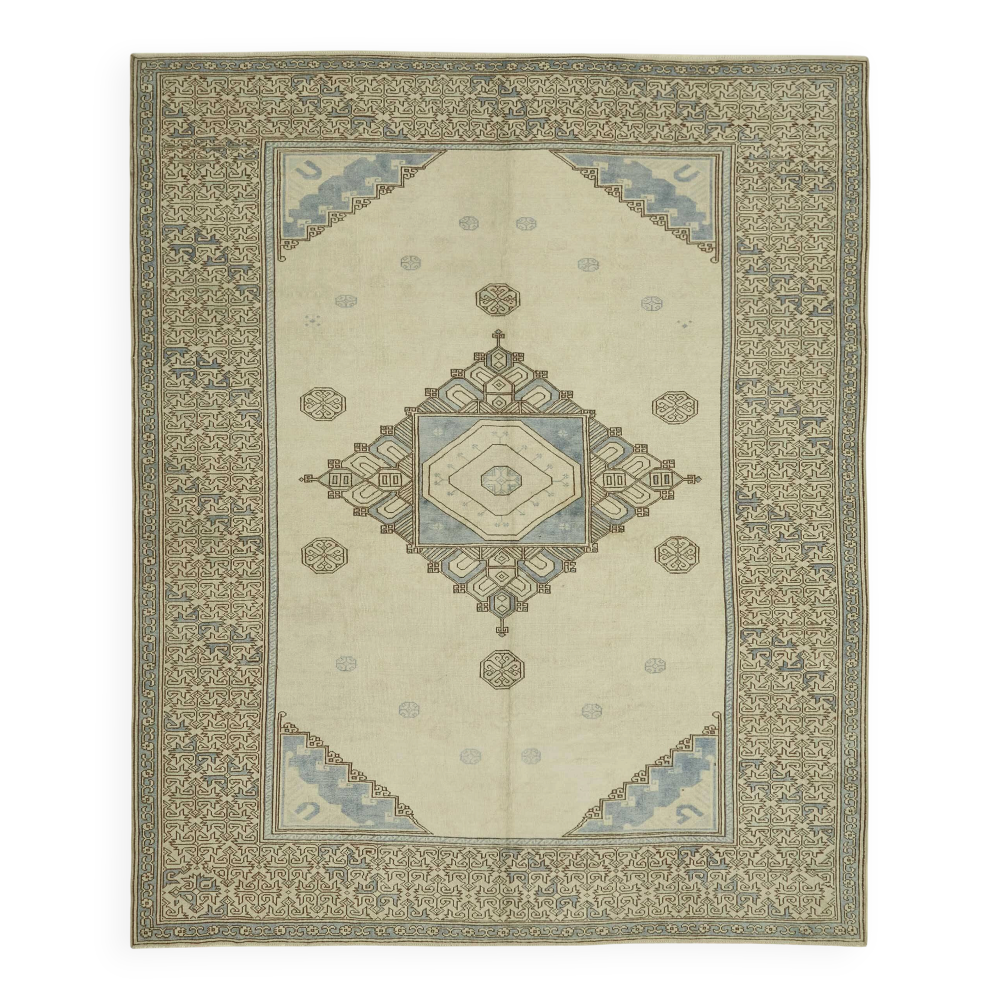 Turkish Vintage Anatolian Rug 245 cm x 296 cm