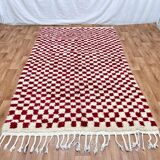 Moroccan rug in pure wool 3 x 2 m