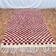 Moroccan rug in pure wool 3 x 2 m