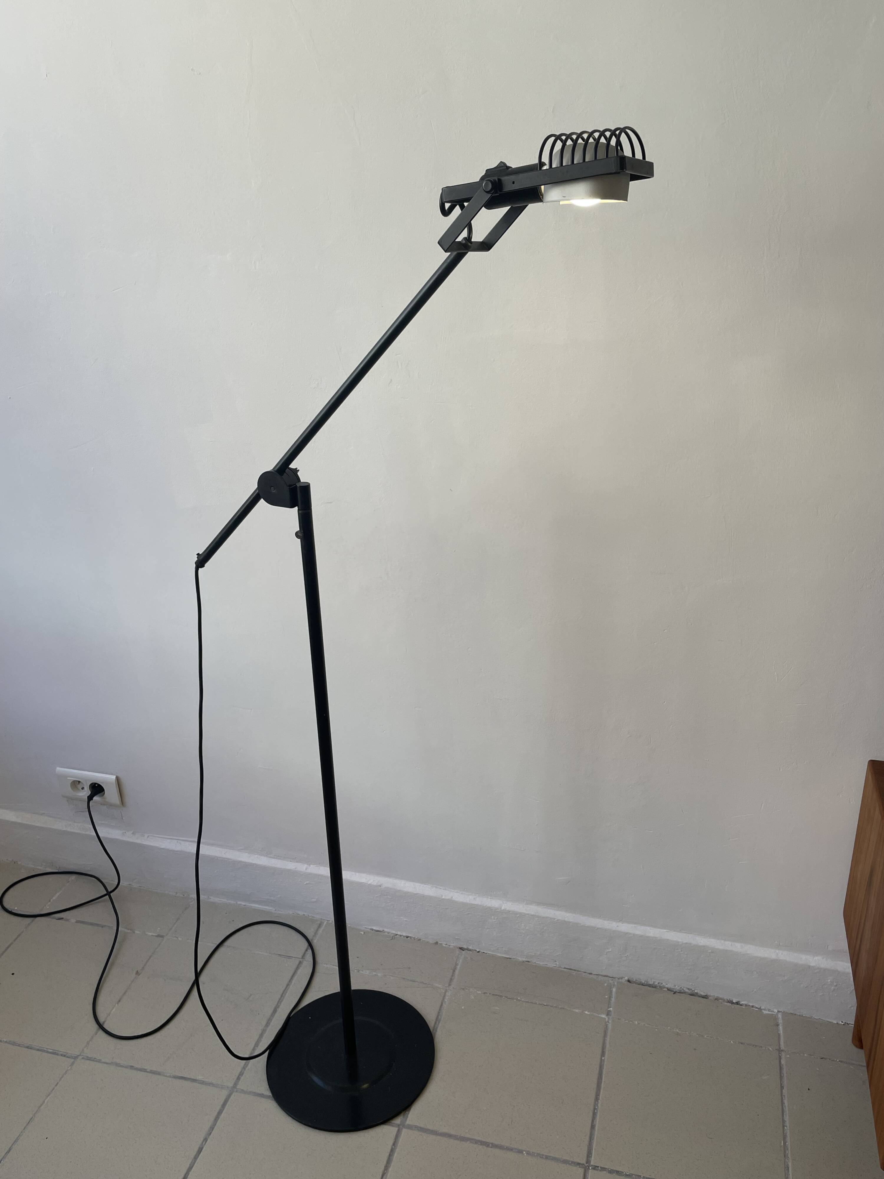 Metal floor lamp by Ernesto Gismondi for Artemide, 1970
