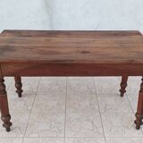 19th century walnut table