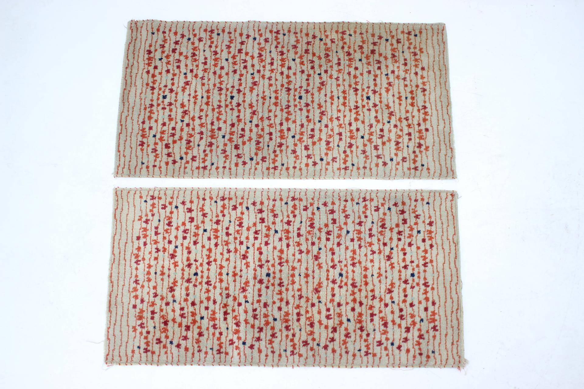 Pair of Design Abstract Modernist Carpets / Rugs, 1960s