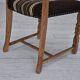 Années 1970, ensemble de 6 chaises de salle à manger danoises, très bon état d'origine, bois de chêne.