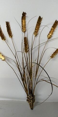 Daniel d'Haeseleer's brass mural sculpture