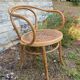Jacob & Joseph Kohn curved wooden armchair 1940