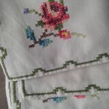 11 hand embroidered towels