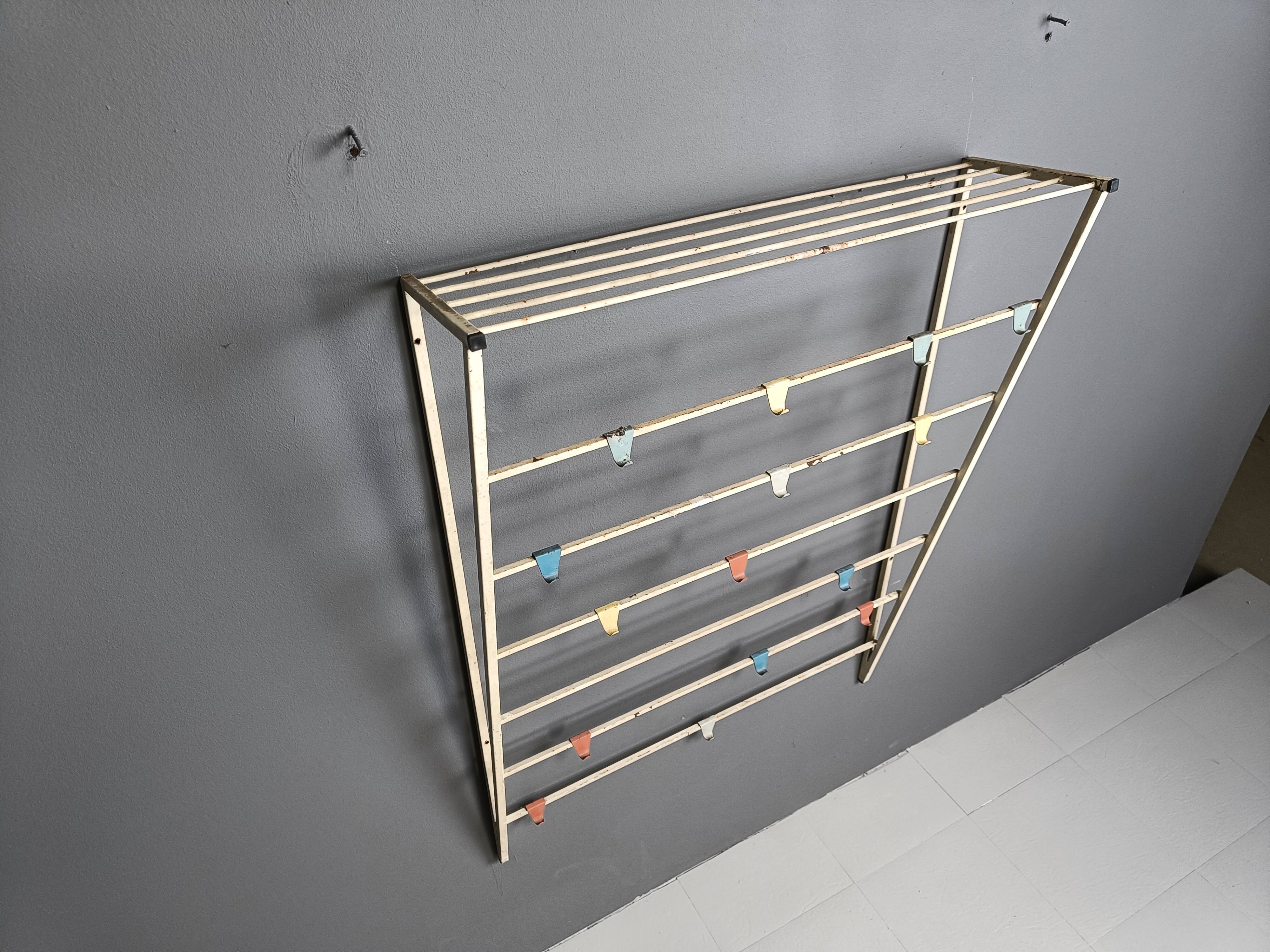 Vintage coat rack by Tjerk Reijenga for Pilastro, 1950s