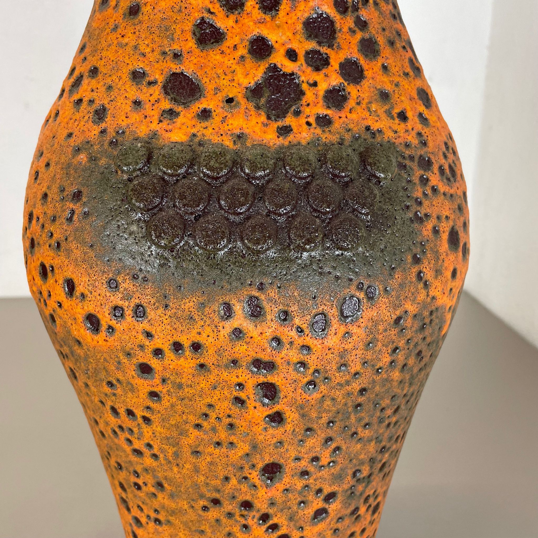 Fat Lava Ceramic Vase "Robot" by Heinz Siery Carstens Tönnieshof, Germany, 1960s