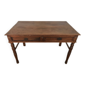 Bureau en bois tropical