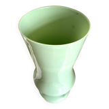 Water green opaline vase