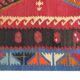 1940s Turkish Kilim Rug, Small Wool Medallion Flatweave 75 x 130 cm