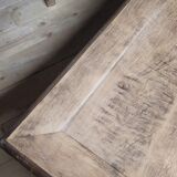 Louis Philippe notary office in oak, 1900 period - 1m49