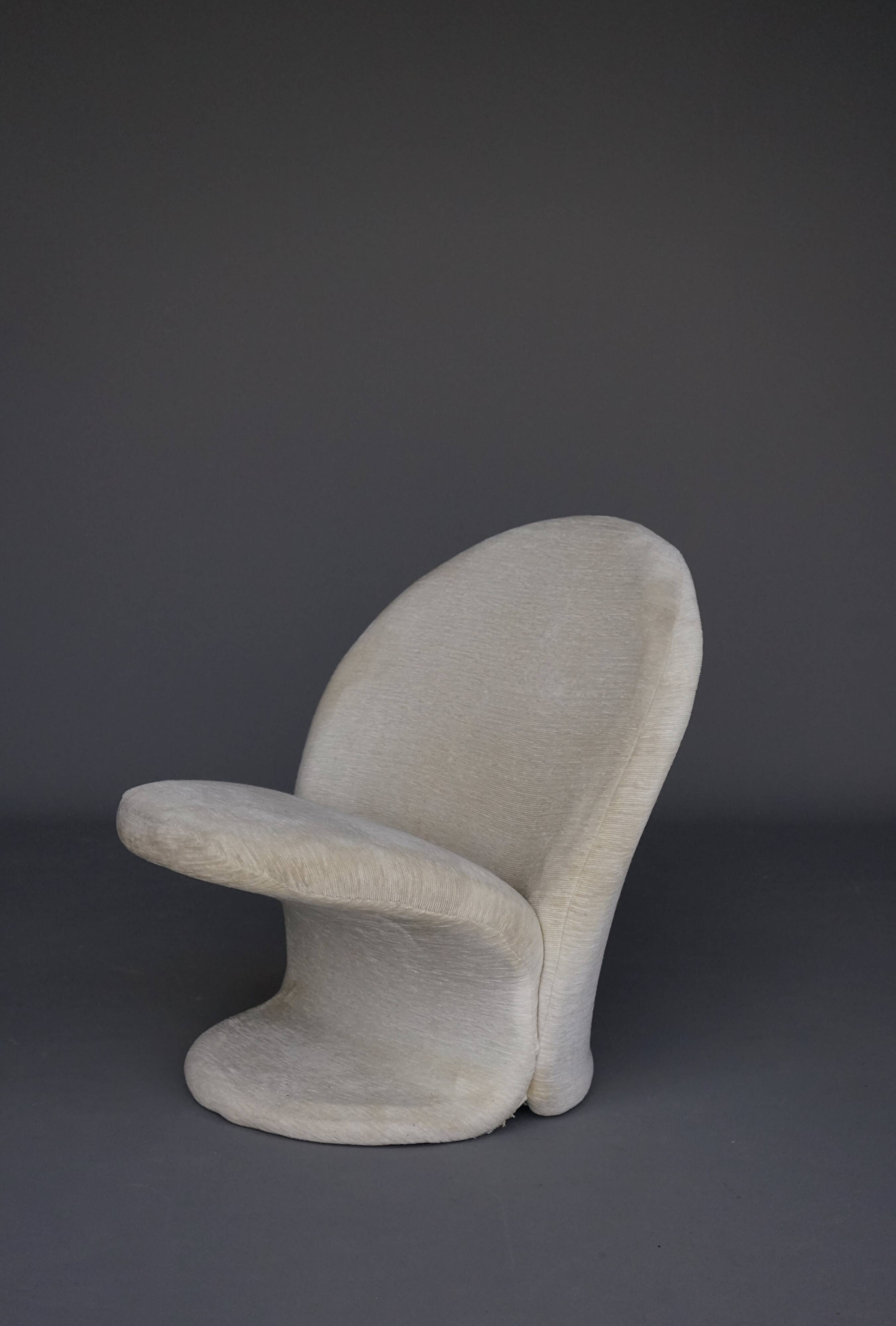 Fauteuil lounge F572 de Pierre Paulin pour Artifort. Années 1960.