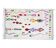 Colorful Berber carpet 260 x 147cm
