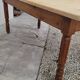 Old rustic farm table 2 drawers 1900s - 1m62
