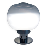 Vintage Table Lamp • Steel & Glass • Murano • Space Age • 1970