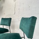 Paire de chauffeuses vintage