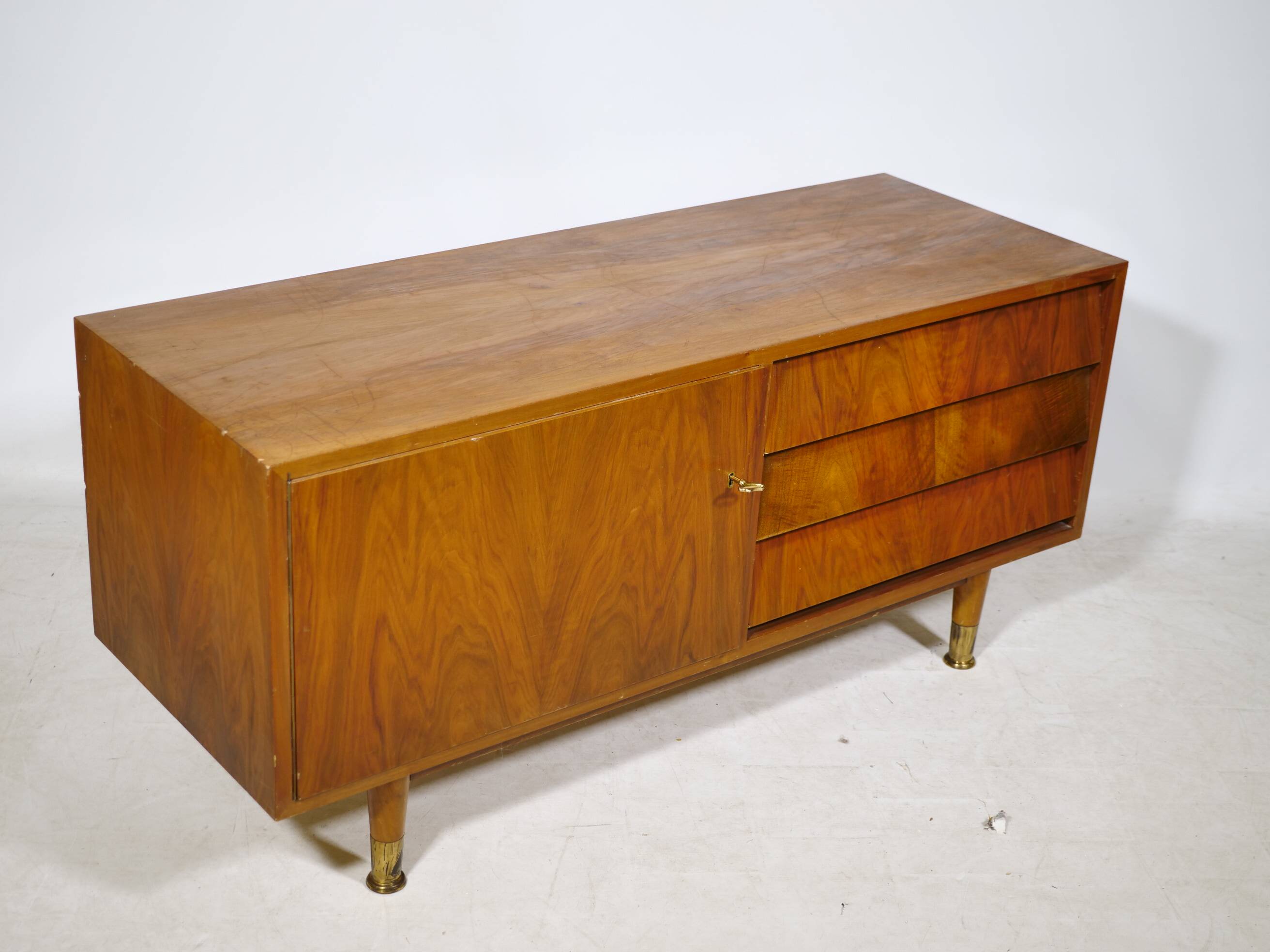 Mid-Century Sideboard in Walnut Wood, 1960s