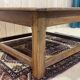 Table basse en chêne des années 1950