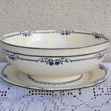 Salad bowl set and round serving dish Salins Model Saussure A.B.