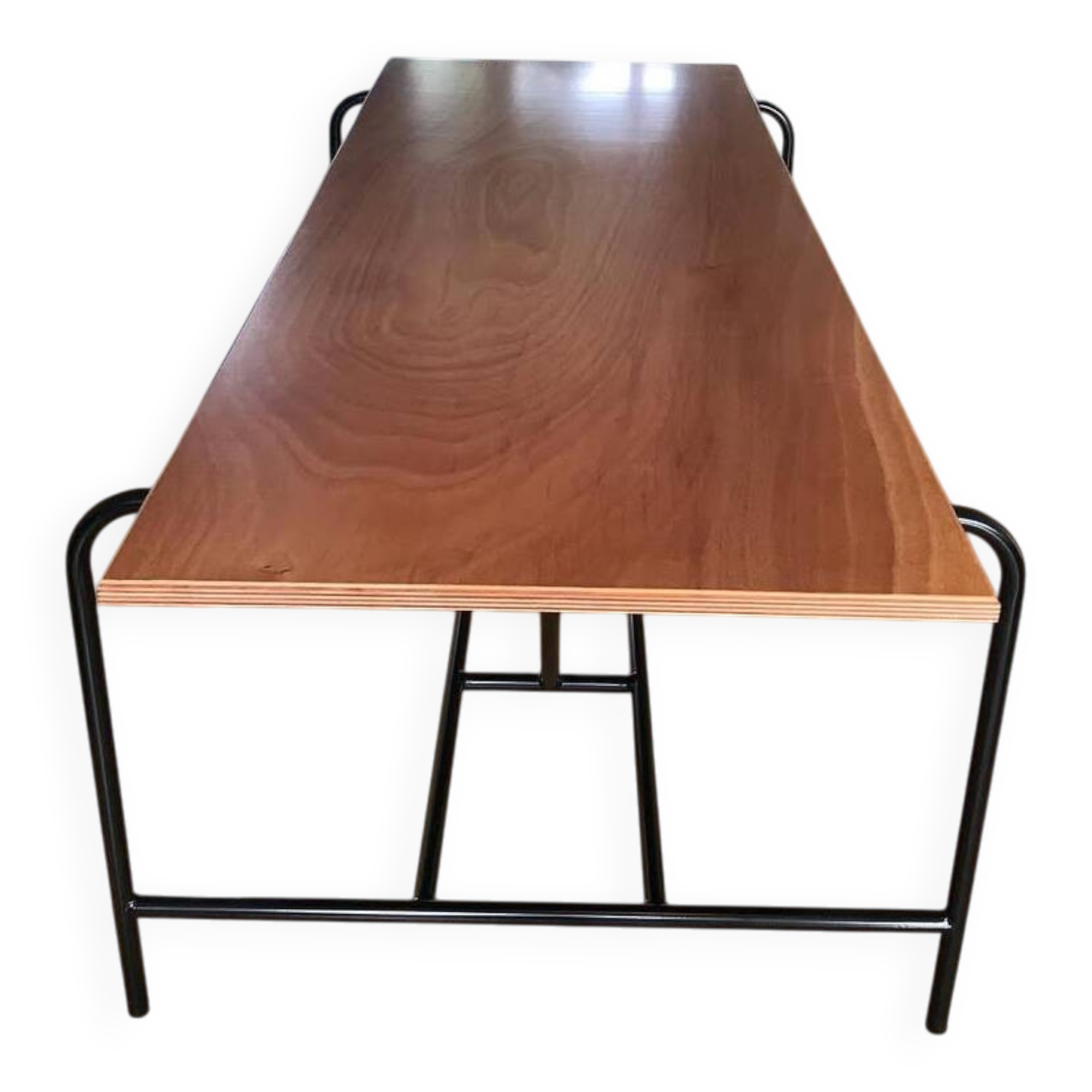 Dining table designed by a cabinetmaker - industrial style / unique piece
