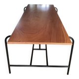 Dining table designed by a cabinetmaker - industrial style / unique piece