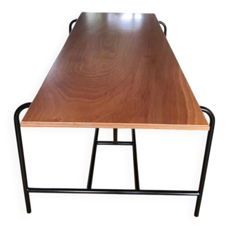 Dining table designed by a cabinetmaker - industrial style / unique piece