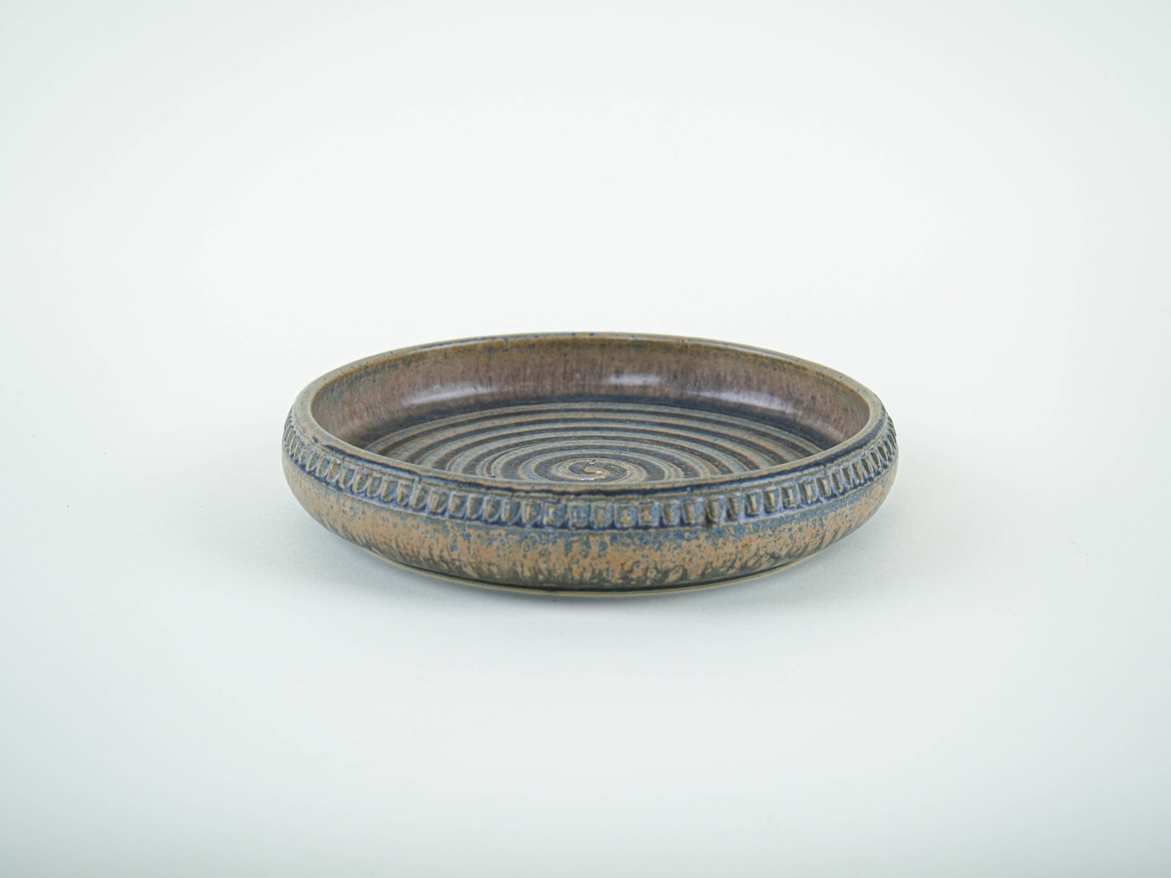Ceramic bowl, Danish design, 1960s, manufactured by Lovemose