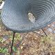 Garden armchair natural braiding