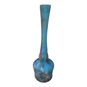 vase Art nouveaux en - pate verre