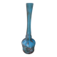 Art Nouveau vase in marbled Soliflore glass paste signed Jouvray